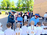 Посвящение в казачата в школе №22 города Гуково