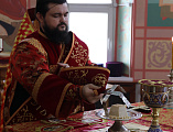 Епископ Шахтинский и Миллеровский Симон совершил Божественную литургию и диаконскую хиротонию в храме Донской иконы Божией Матери г. Новошахтинска