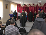 Преосвященнейший епископ Симон вручил Патриаршие и епархиальные награды медицинским сотрудникам и священнослужителям, понесшим особые труды в преодолении COVID-19