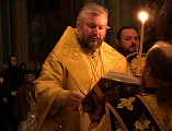 Продолжая паломничество, Преосвященнейший епископ Симон прибыл на остров Валаам