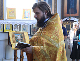 Преосвященнейший епископ Симон с архипастырским визитом посетил храм Архистратига Михаила пос. Соколово-Кундрюченский г. Новошахтинска