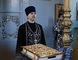 Во вторник первой седмицы Великого поста епископ Шахтинский и Миллеровский Симон совершил великое повечерие с чтением покаянного канона преподобного Андрея Критского в Донецком Успенском архиерейском подворье