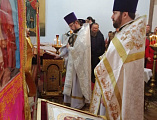 Храм в честь Архангела Михаила слободы Позднеевки отметил престольный праздник