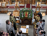 В Донском храме молитвенно почтили память иеромонаха Серафима (Калинина)