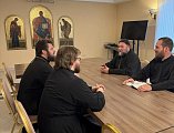 Председатель миссионерского отдела Шахтинской епархии провёл в Москве рабочую встречу с коллегами из других епархий