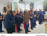 Панихида по убиенным в годы геноцида казакам и казачкам прошла в храме Архистратига Михаила станицы Вешенской