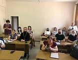Протоиерей Сергий Яценко поздравил членов шахтинского женсовета РРО «Союз женщин России» с 30-летием со дня образования