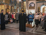 Приход Покровского кафедрального собора г. Шахты продолжает духовную традицию чтения Псалтири в Рождественский пост