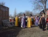 В городе Донецке в храме святой блаженной Матроны Московской торжественным богослужением почтили память обретения мощей святой блаженной Матроны Московской