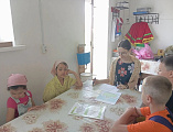 В воскресной школе прошло занятие, посвящённое празднику Святой Троицы