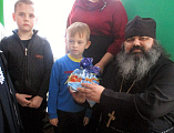 Иерей Александр Туховский поздравил учащихся дударевской школы Рождеством Христовым и Новым годом