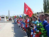 В Миллерово прошел торжественный митинг, посвященный 81-й годовщине Великой Победы   