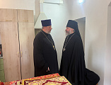 Преосвященнейший епископ Симон совершил Божественную литургию в храме святой Анны Кашинской города Каменск-Шахтинский