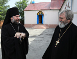 В день престольного праздника Преосвященнейший епископ Симон совершил Божественную литургию в храме в честь Казанской иконы Божией Матери г. Гуково