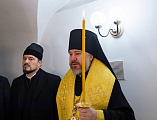 В Саратове Преосвященнейший епископ Симон совершил панихиду по архиепископу Александру (Тимофееву), своему духовному наставнику
