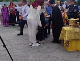 В Миллеровском юрте провели старинный казачий обряд для детей «посажение на коня».