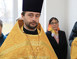 Преосвященнейший епископ Симон совершил чин малого освящения храма в честь Семистрельной иконы Божией Матери в пос. Новокадамово Артемовского сельского поселения