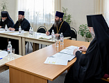 Преосвященнейший епископ Симон возглавил работу Епархиального совета