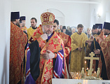 Преосвященнейший епископ Симон совершил заупокойную литию по местночтимому исповеднику веры иеромонаху Серафиму (Калинину) в храме Донской иконы Божией Матери города Новошахтинска