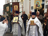 В Успенском храме станицы Калитвенской соборным служением духовенства отметили престольный день правого придела в честь пророка Иоанна Предтечи