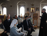 Духовно-просветительская беседа, посвященная Великому посту, прошла в храме в честь Донской иконы Богородицы г. Новошахтинска