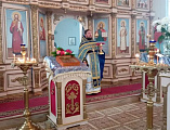 В храме Донской иконы Божией Матери слободы Шарпаевка состоялось соборное богослужение духовенства Тарасовского благочиния
