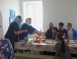 В воскресной школе прошло занятие, посвящённое Дню всех святых