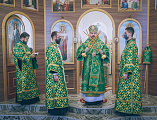 В престольный праздник Преосвященнейший епископ Симон совершил Божественную литургию в храме святого благоверного князя Александра Невского г. Шахты и рукоположил в сан иерея диакона Даниила Зырянова