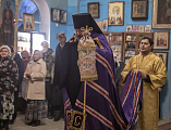 В престольный день Преосвященнейший епископ Симон совершил Божественную литургию в храме святителя Николая города Шахты