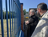 В праздник Преображения Господня Преосвященнейший епископ Симон совершил Божественную литургию в Никольском храме города Новошахтинска