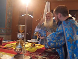 В хаме Владимирской иконы Божией Матери хутора Можаевка было совершено празднование престольного торжества