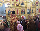 В храме Успения Пресвятой Богородицы станицы Калитвенской молитвенно отметили день памяти святых жен-мироносиц