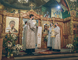 В ночь с 6 на 7 января в соборе Покрова Пресвятой Богородицы встретили Рождество Христово