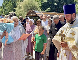 Престольный праздник в храме честь Рождества великого пророка Предтечи и Крестителя Господня Иоанна молитвенно отметили в станице Боковской