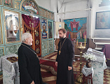 Рабочий визит благочинного приходов Нижнедонского округа в станицу Заплавскую