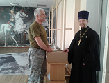 Настоятель храма Покрова Пресвятой Богородицы г. Шахты протоиерей Михаил Борисенко посетил казачий кадетский корпус им. Я.П. Бакланова, духовником которого он является