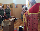 В храме святого благоверного князя Димитрия Донского при воинской части Войск национальной гвардии РФ № 3066 отметили престольный праздник
