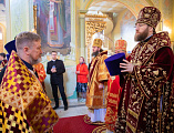 Преосвященнейший епископ Симон с архиереями Саратовской митрополии принял участие в торжествах по случаю празднования Собора Саратовских святых