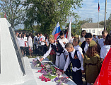 Линейка Памяти в хуторе Усьмане   