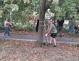 В Свято-Покровском храме города Шахты состоялся субботник и молебен о сохранении творения Божия