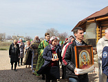 В х. Красновка Каменского благочиния состоялось молебное пение во время губительного поветрия 