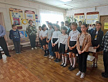 В Усьманской школе прошел урок мужества