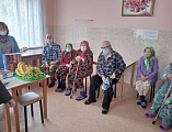 Посещение дома престарелых накануне праздника Покрова Пресвятой Богородицы