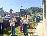 В День Святого Духа прихожане Свято-Духовского храма хутора Грачев отметили11-й престольный праздник