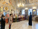 Духовно-нравственная беседа священника с учениками 