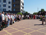 В Октябрьском районе почтили память героев локальных войн и чернобыльцев