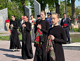 В городе Зверево состоялось памятное мероприятие «Бессмертна Победа, бессмертны её солдаты»