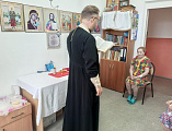 Протоиерей Роман Мясников перед началом Успенского поста посетил дом престарелых