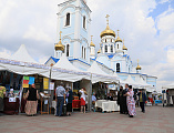 На Соборной площади в городе Шахты открылась православная выставка-ярмарка «Торжество Православия»