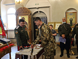 Традиционная встреча с духовником и приведение к присяге казаков станицы Мало- Несветаевской состоялись в храме Донской иконы Богородицы